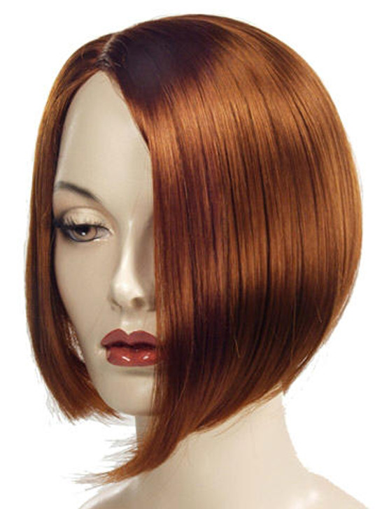 Lacey Brown Asymmetrical Womens Wig