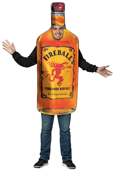 Rasta Imposta Rasta Imposta Fireball - Get Real Bottle Costume