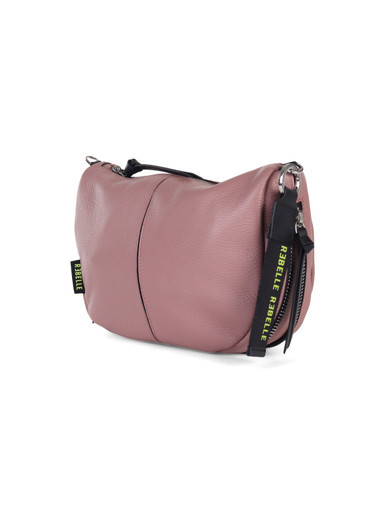 ROSA | Borsa hobo ALTHEA Media in pelle martellata