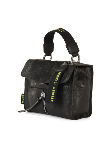 NERO | Borsa a mano CHLOE Small in pelle grana dollaro