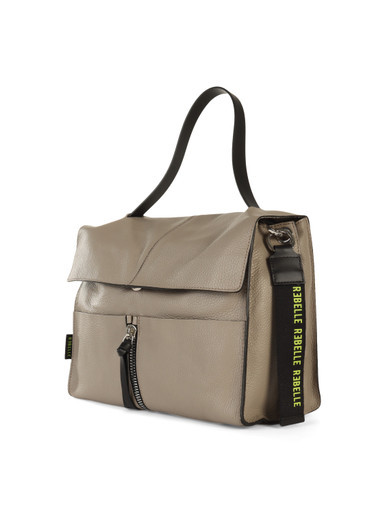 TORTORA | Borsa a mano in pelle grana dollaro CLIO Large