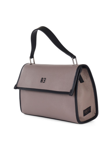 TORTORA | Borsa a mano CLELIA in pelle martellata