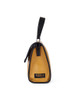 GIALLO SCURO | Borsa a mano CLELIA in pelle martellata