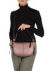 ROSA | Borsa hobo ALTHEA Media in pelle martellata