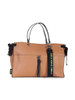 BEIGE | Borsa a mano TETI in pelle martellata