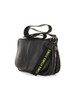 NERO | Borsa in pelle grana dollaro FEBE Messenger Medium