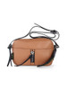 BEIGE | Borsa a tracolla TALIA in pelle grana dollaro