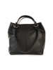 NERO | Borsa a mano in pelle grana dollaro REA Medium