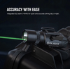 Olight Baldr S Black Anodized Rail Mount Light Green Laser Combo 800 Lumens