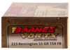 BARNES 223 55G VOR-TX TSX FLAT BASE AMMUNITION 20RDS