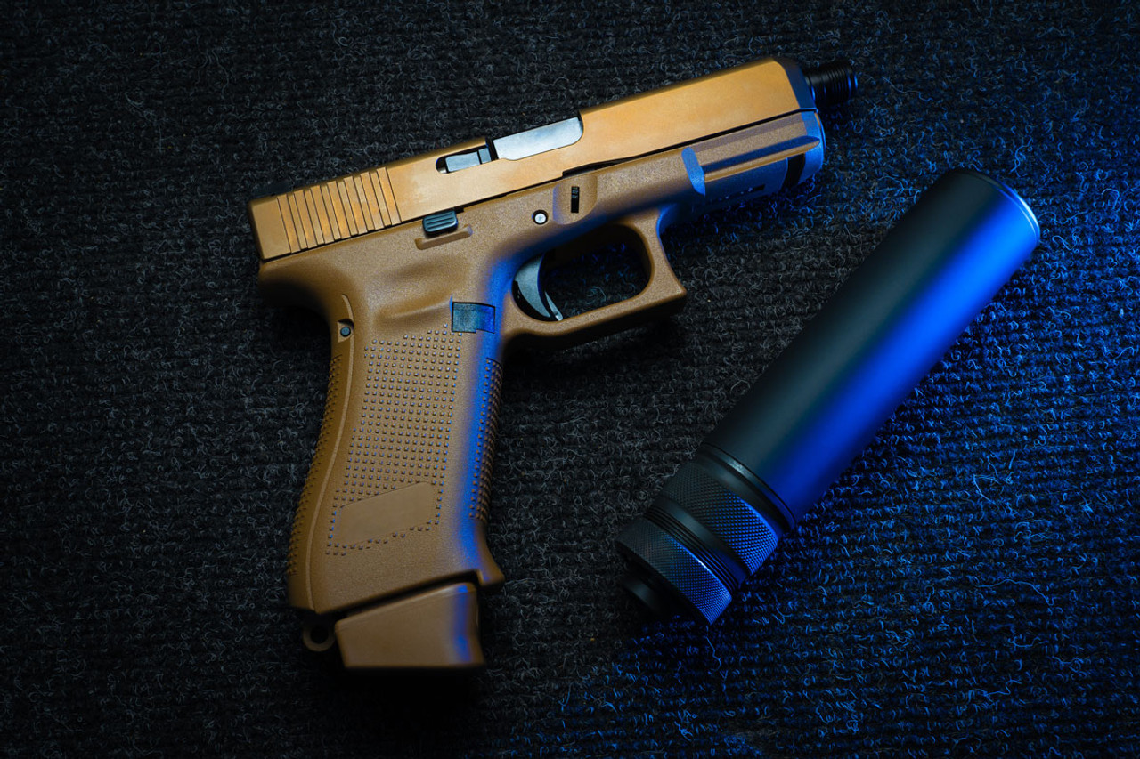 Handgun & suppressor