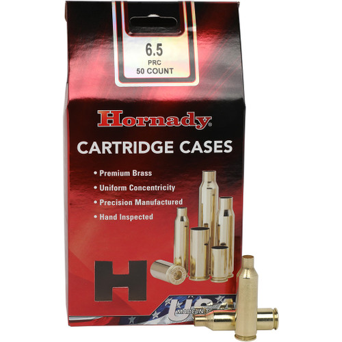 Hornady Unprimed Brass Cases 6.5 PRC 50 Count