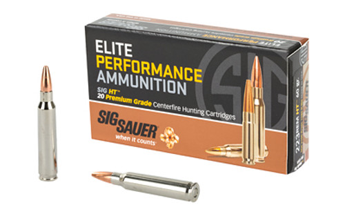 Sig Sauer .223 Remington Elite Series 60 Grain Solid Copper Projectile - 20ct