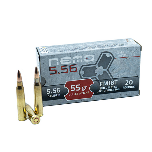 Nemo Arms 5.56x45mm M193 55gr FMJBT Ammo