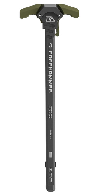 Breek Arms Sledgehammer AR-10 Ambidextrous Charging Handle Green