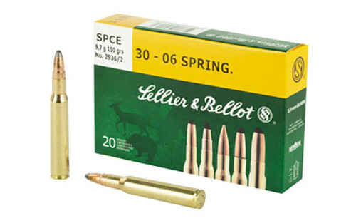 Sellier & Bellot 30-06 150gr SPCE Ammo