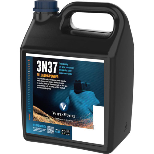 Vihtavuori 3N37 Smokeless Pistol Powder 4 lb Can