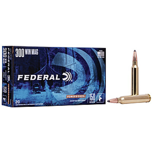 Federal 300WGS Power-Shok 300 Win Mag 150 gr Jacketed Soft Point (JSP)