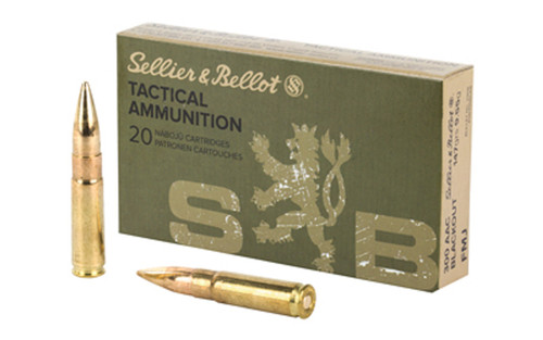 Sellier & Bellot .300 Blackout 147gr FMJ Ammo