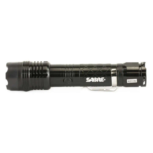 SABRE Stun Gun with Integrated Flashlight and Holster