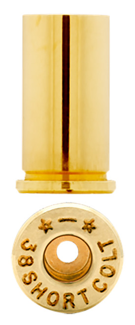 Starline Brass 38SCEUP100 .38 Short Colt Unprimed Handgun Cases 100 Pack