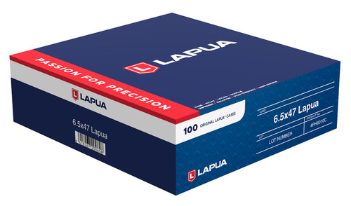 Berger Bullets 4PH6010C 6.5x47 Lapua Unprimed Brass 100 Count