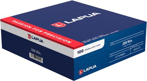 Berger Bullets 4PH7217C Lapua 308 Win Unprimed Cases 100/Box