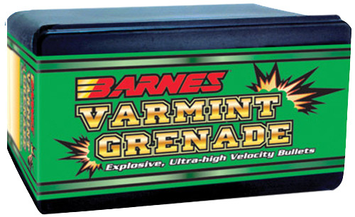 Barnes 30170 Varmint Grenade Ultra High Velocity 22 Hornet 30gr FBHP 100/Box