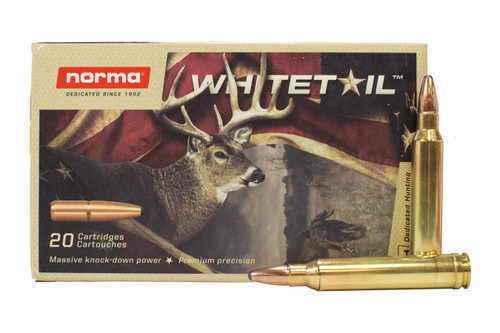 NORMA 20177412 300 WIN 150GR PSP WHITETAIL