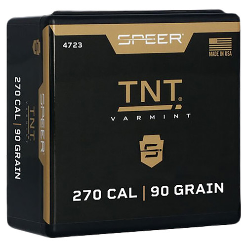 Speer 270Win 90gr TNT Jacketed Hollow Point Reloading Bullets 650/Box