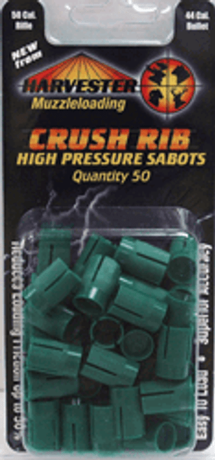 HARVESTER SABOT ONLY 50CAL FOR 44CAL BULLETS 50PK CRUSHED RIB