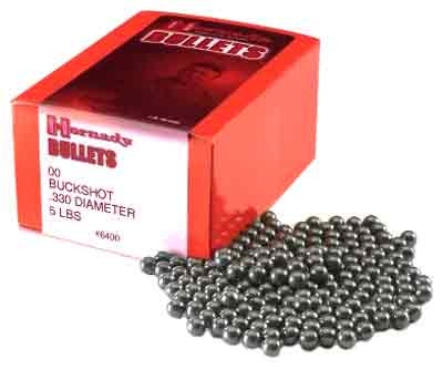 Hornady Lead 00 Buck .330" 5 lb Reloading Buckshot