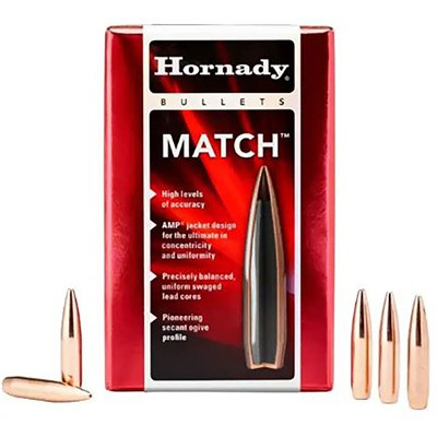 Match HPBT Bullets 6mm (0.243") for Reloading