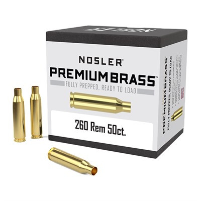 260 Remington Premium Brass Reloading Cases