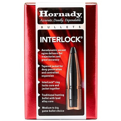 Hornady InterLock 30 Cal .308 Diameter Rifle Bullets