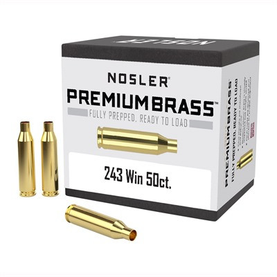 243 Win Premium Unprimed Brass