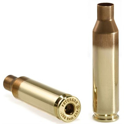 260 Remington Unprimed Brass for Reloading