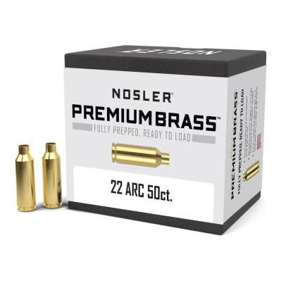 Nosler Premium Prepped 22 ARC Brass Cases 50 Count