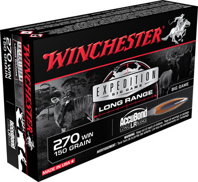 Winchester Expedition Big Game .270 Winchester 150 gr PolyTip ammo
