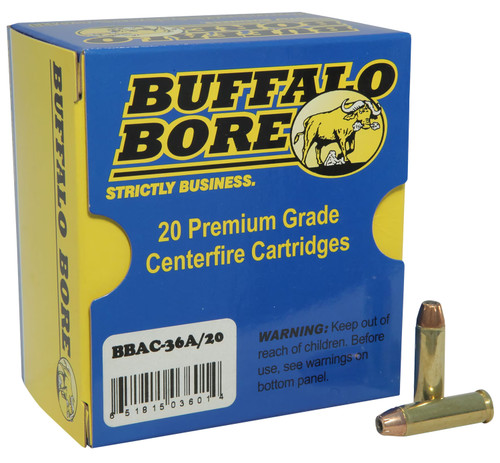 Buffalo Bore BUFFALO-BARNES LEAD-FREE .45-70 Government 350 gr CSHP ammo