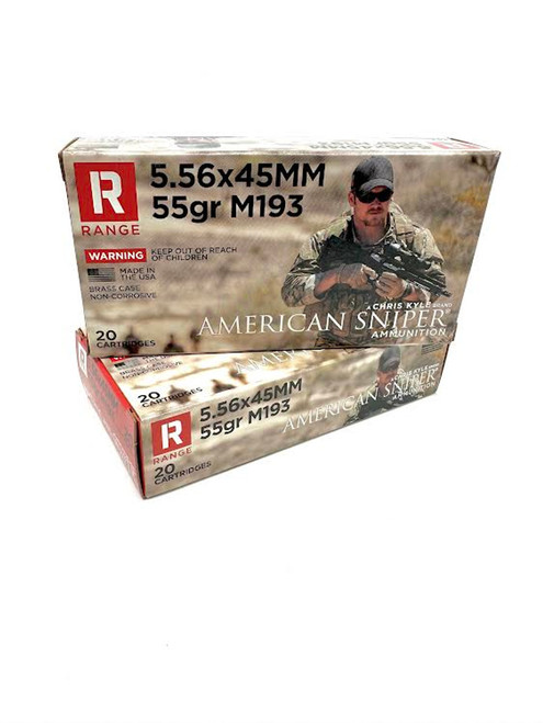 American Sniper 5.56x45mm NATO M193 55 Grain Ammo