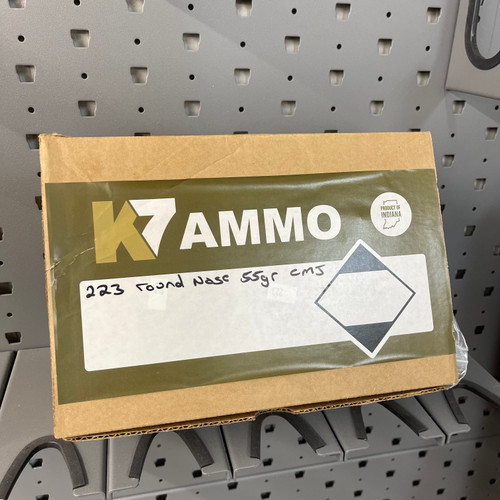 K7 .223 Rem 55gr FMJ Ammo