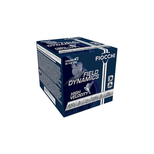 Fiocchi .410 Bore 410HV9 Field Dynamics High Velocity 3" 11/16oz 9 Shot