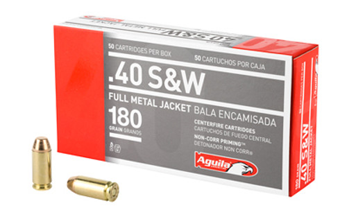 Aguila .40 S&W 180gr FMJ Ammunition