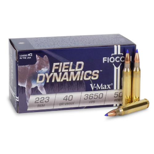 Fiocchi Extrema Field Dynamics .223 Remington 40 gr PolyTip ammo