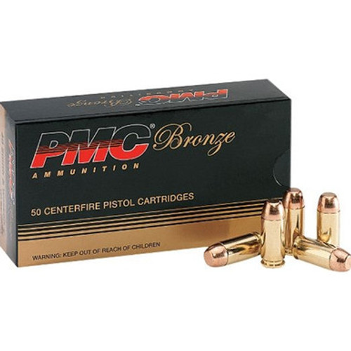 PMC 40DBP Bronze Battle Pack 40 S&W 165 gr Full Metal Jacket (FMJ)