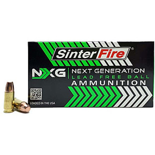 Sinterfire SF40125NXG  .40 S&W 125 gr Lead Free Ball (LFB)