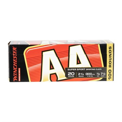 Winchester AA Supersport Sporting Clay Value Pack 20 Gauge 2.75 in / 2.75 in #7.5 7/8 oz