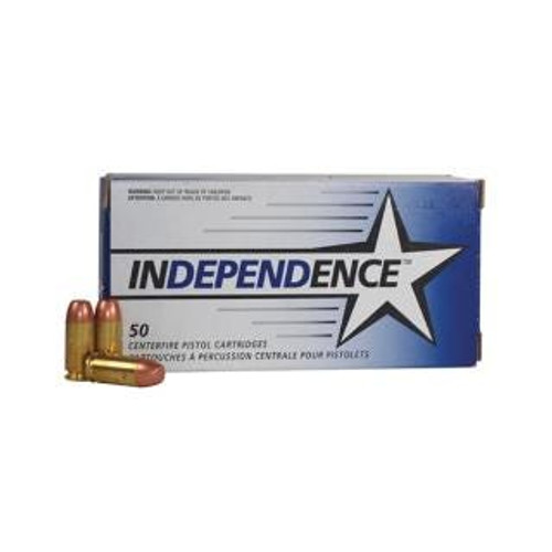 Independence Brass 45 AUTO 230 GR FMJ 500 RD BULK BOX