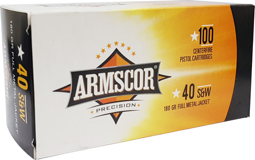 Armscor .40 S&W, 180 Grain, FMJ